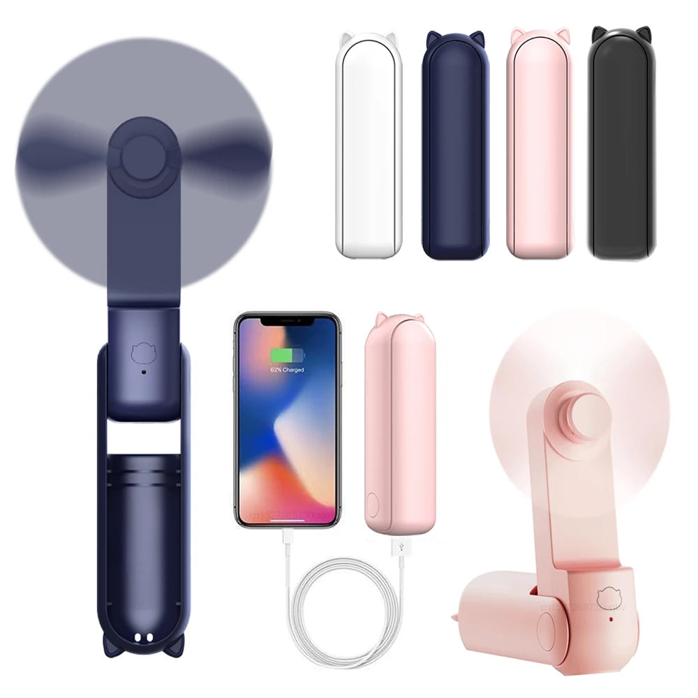 Power Chille — Fan + Portable Charger
